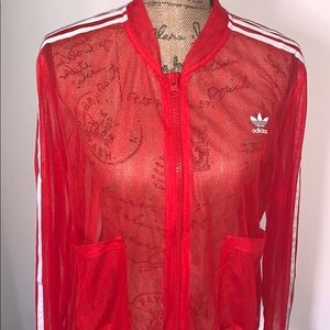 adidas tulle track jacket